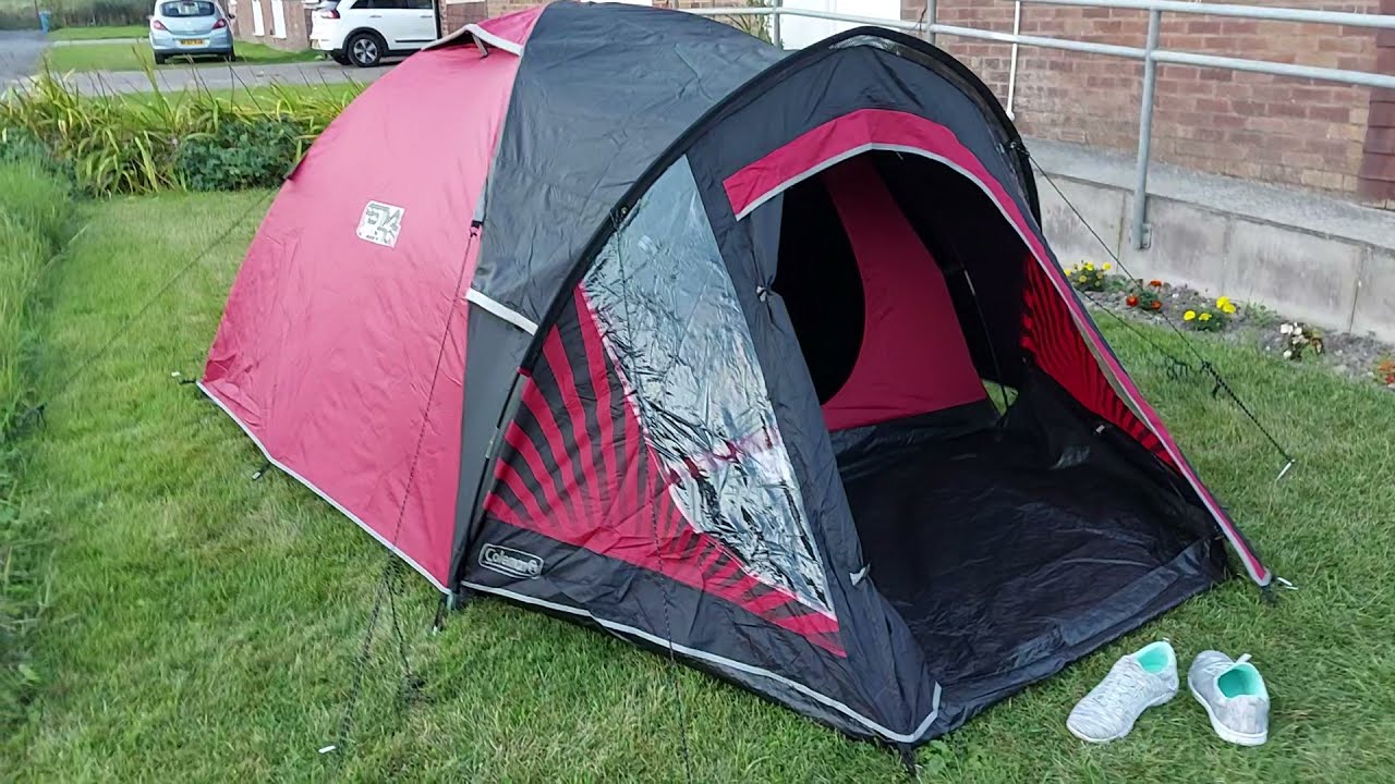 TENT REVIEW [ COLEMAN ] -BLACKOUT FESTIVEL COLLECTION 3 MAN TENT