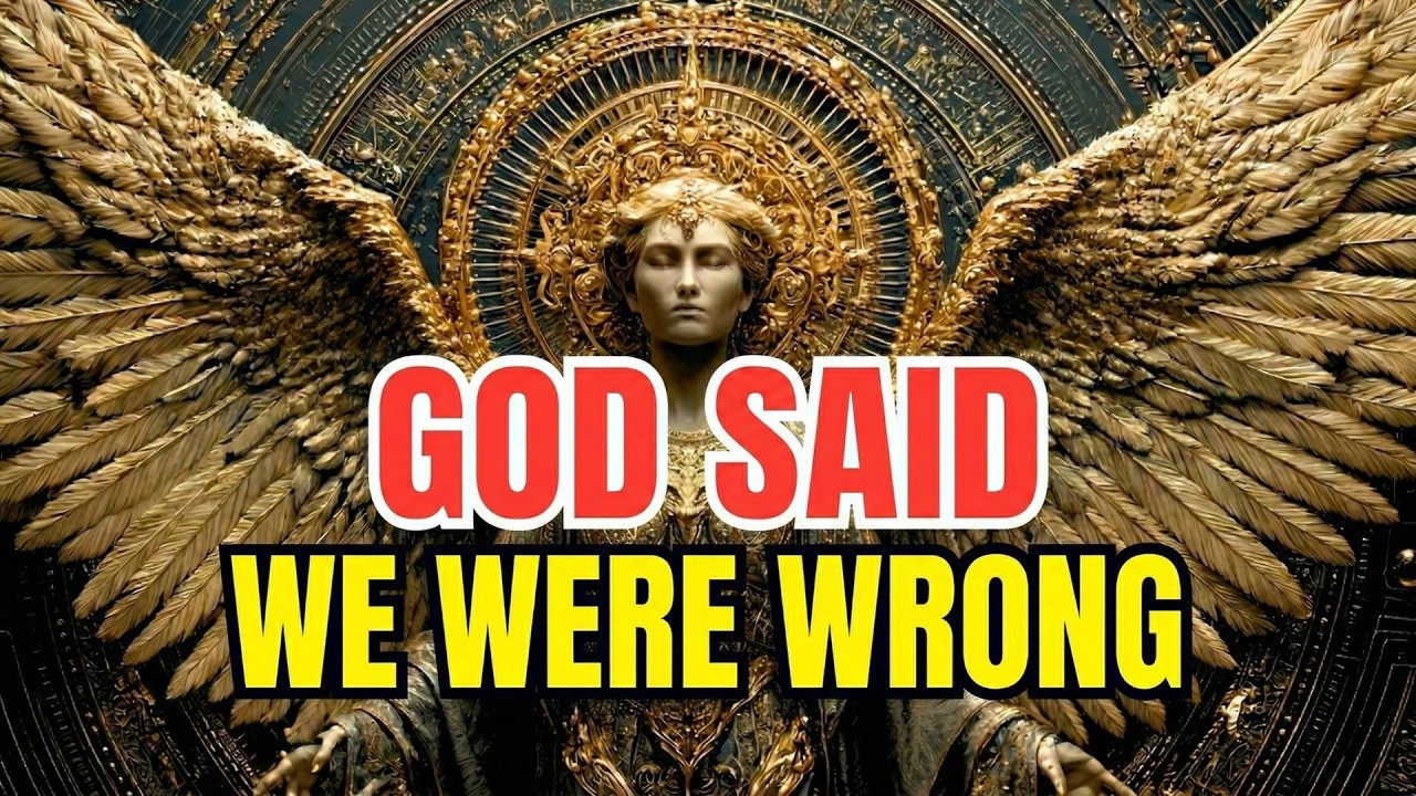 Chosen One: GOD SAYS You Must Hear This Now — We Were Wrong