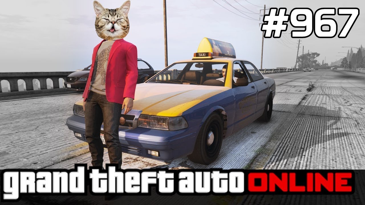 GTA 5 PC Online Po Polsku [#967] TAXI Wpadka /z Bertbert