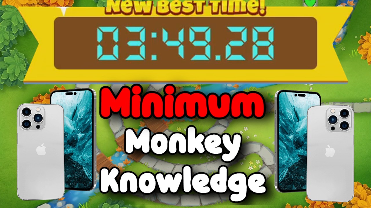 BTD6 Race Mobile Friendly Tutorial 📱 Minimum Monkey Knowledge 📱 To 20 more years of Awesomeness!