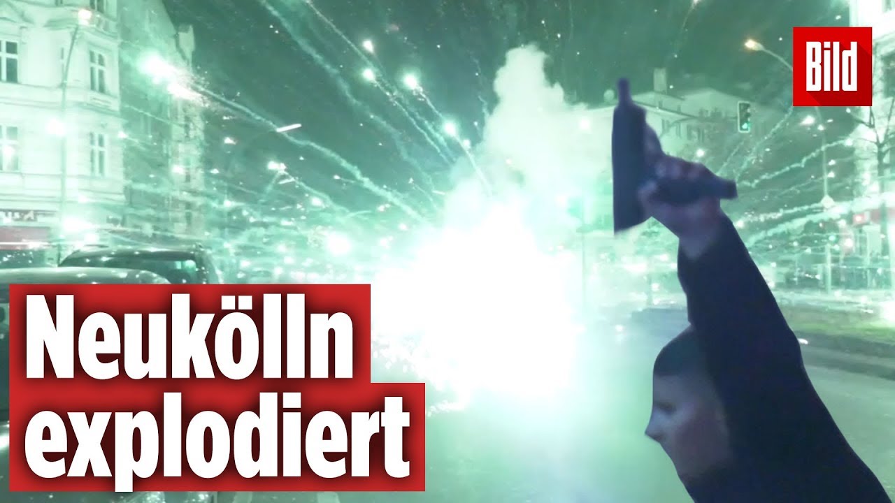 Silvester in Berlin: Kugelbomben-B&ouml;ller explodiert in Problembezirk