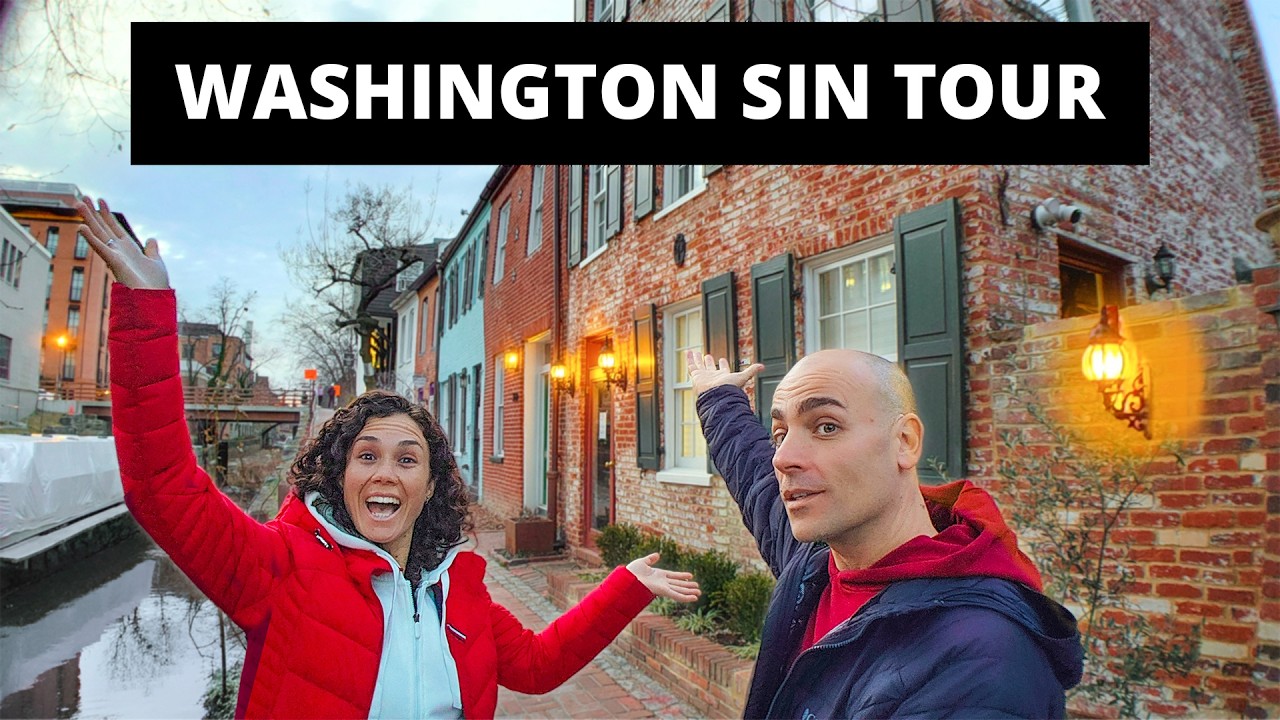 Ruta a pie por Washington DC | Escaleras del Exorcista y calles históricas (Georgetown)