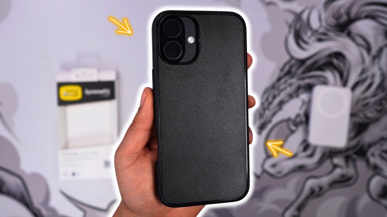 OtterBox Symmetry Series for iPhone 16 Plus Black
