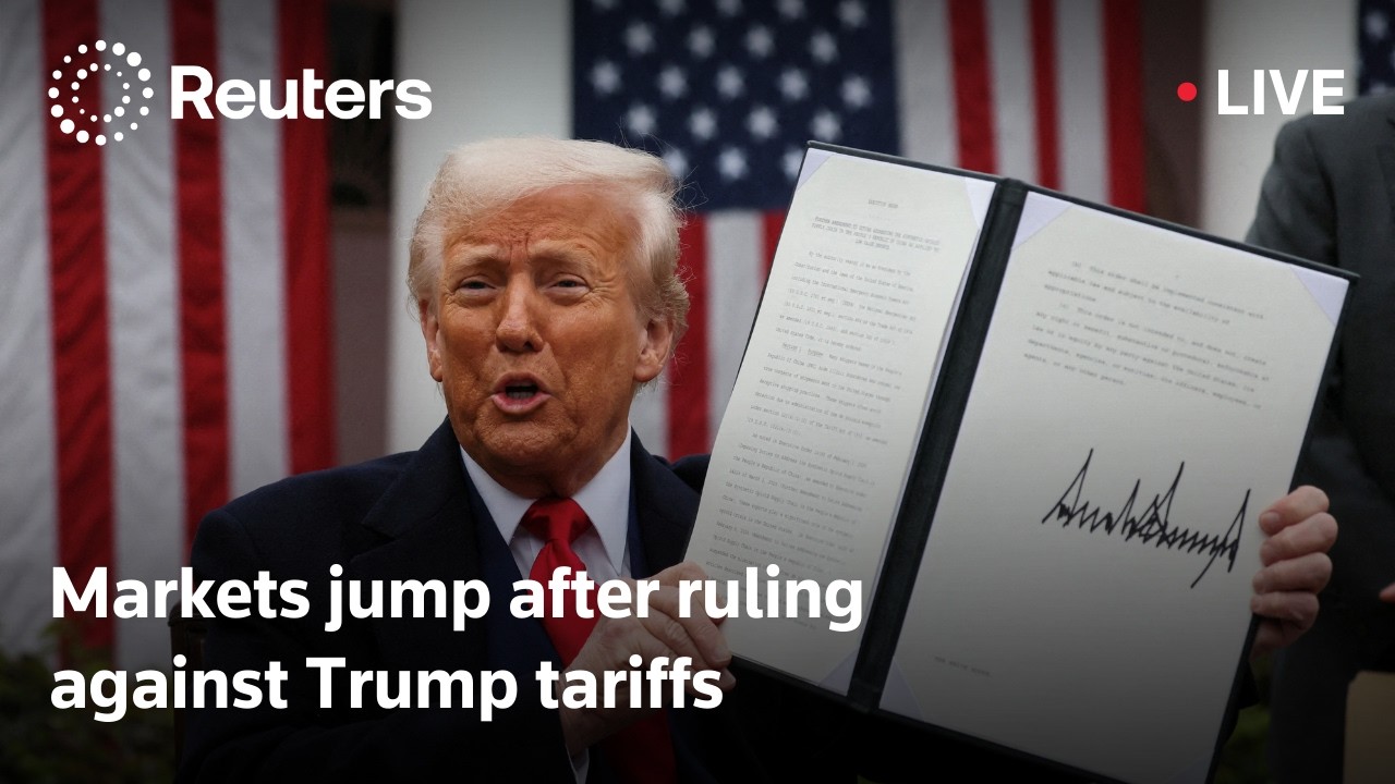 LIVE: Markets after Supreme Court rules against Trump tariffs