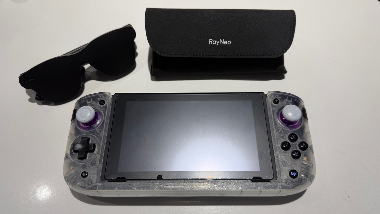 RayNeo Glasses with CRKD Nitro Deck Plus