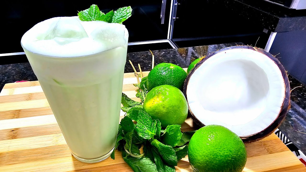LIMONADA COLOMBIANA GELADA REFRESCANTE CREMOSA UMA DELÍCIA