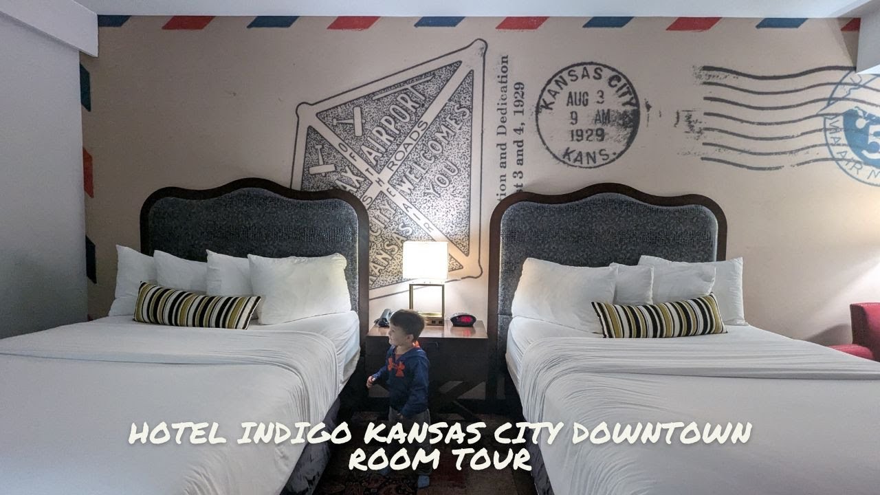 HOTEL INDIGO KANSAS CITY DOWNTOWN ROOM TOUR + DRIVING TO KANSAS CITY ON NEW YEAR'S EVE