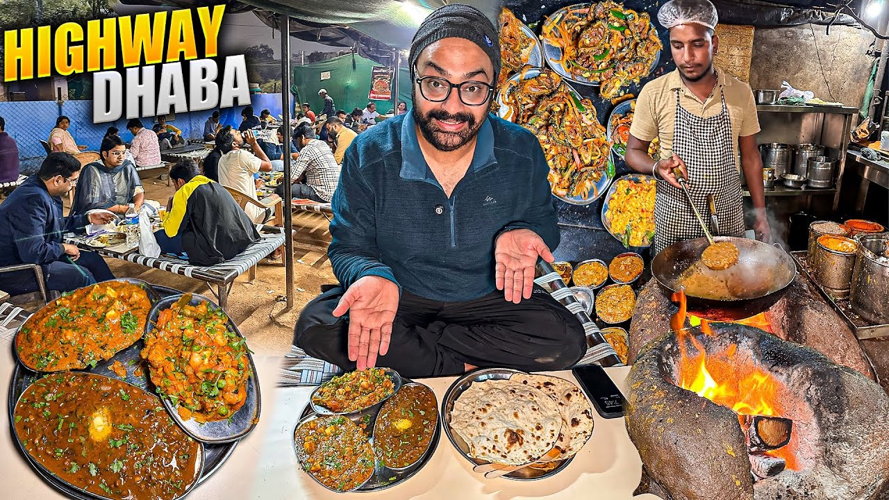 Asli Punjabi Dhaba Ka Tashan! Lovely Punjabi & Family Dhaba, Famous Dhaba on Highway