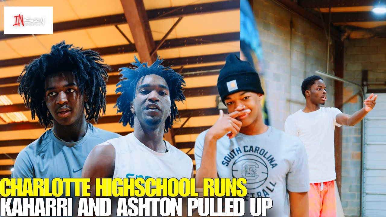KAHARRI COLEMAN AND ASHTON PIERCE PULLED UP TO BEST CHARLOTTE OPEN RUNS.
