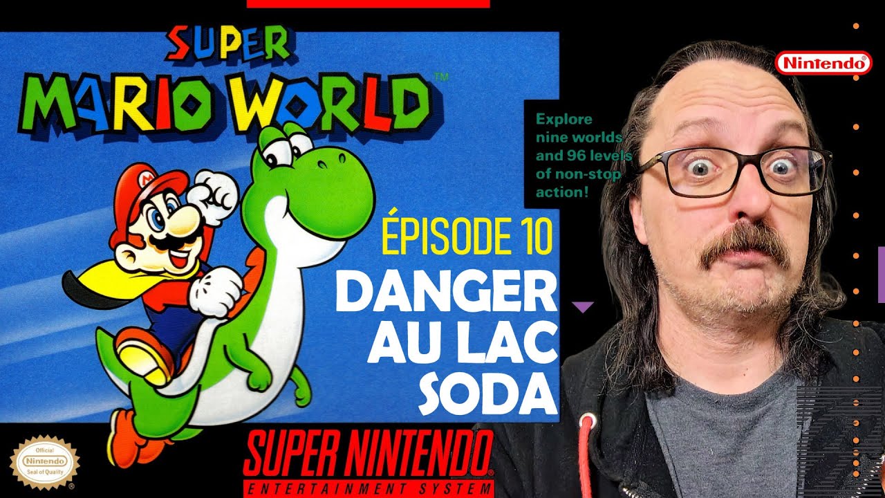 Danger au Lac Soda [Super Mario World: Ep10] | #gaming  #retrogaming  #snes  #supermarioworld