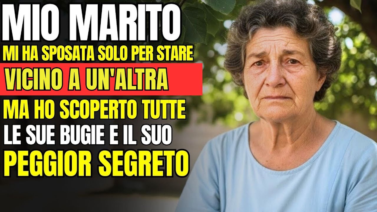 IL MIO MATRIMONIO ERA UNA BUGIA… LA VERA STORIA DI QUESTA NONNA TI SORPRENDERÀ