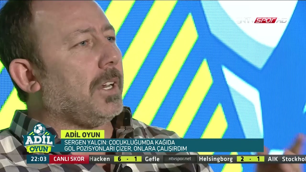 Adil Oyun Konuk Sergen Yal&ccedil;ın (28 Nisan 2016) | @NTVSpor