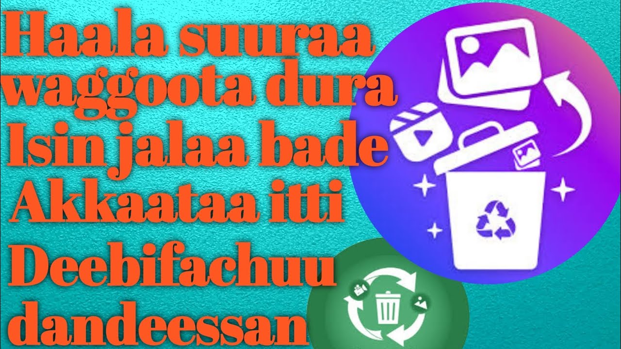suuraa yeroo dheeraa dura isin jalaa bade deeffachuudhaaf mala salphaa