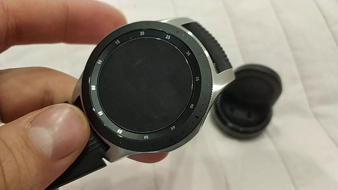 СМАРТ ЧАСЫ SAMSUNG GALAXY WATCH SM-R800 46 ММ SILVER (SM-R800NZSASKZ) из магазина сулпак