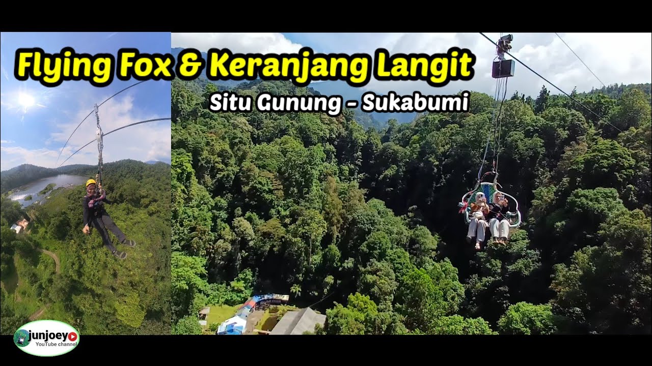 Sensasi menikmati alam dari ketinggian // Keranjang Langit dan Flying Fox tertinggi