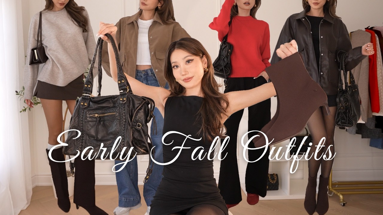 EARLY FALL OUTFITS | transitional summer to fall closet staples