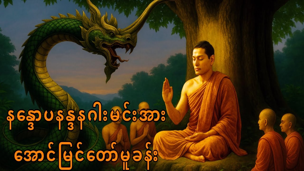 King of Dragon & Buddha (နန္ဒောပနန္ဒနဂါးမင်းအားအောင်မြင်တော်မူခန်း
