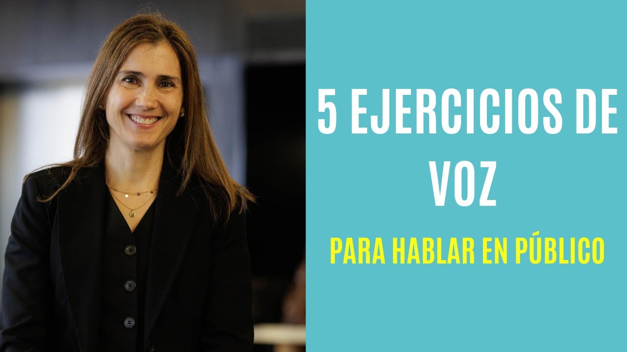 5 Ejercicios de Voz y Oratoria para Hablar en Público
