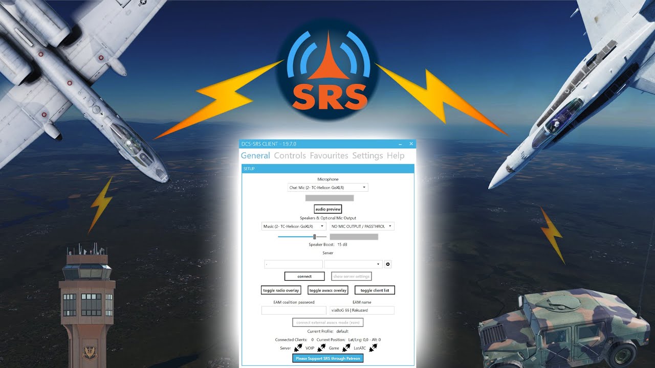 Simple Radio Standalone (SRS) - Installation und Einrichtung