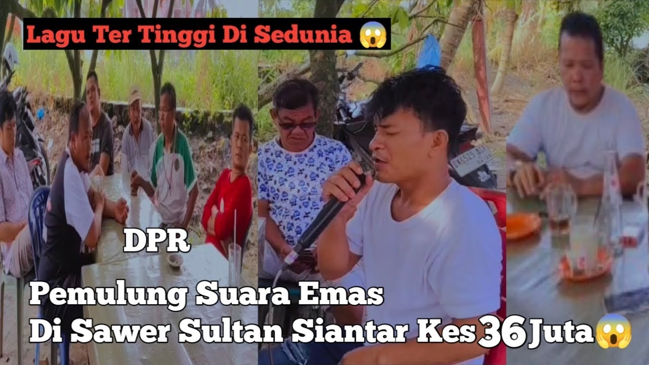 Ketika Pemulung Suara Emas Nyanikan Lagu ini📌Sultan InI Kaget😱