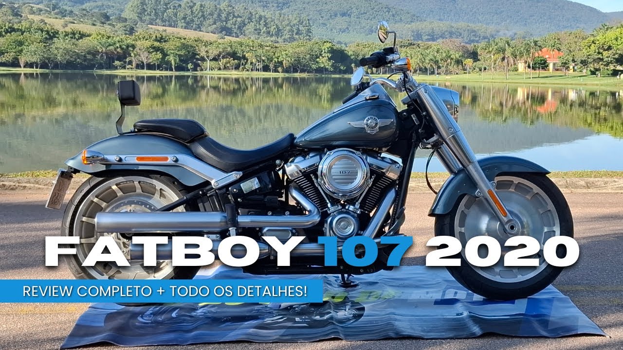 Review Harley Davidson FatBoy 2020. A Lenda com Motor Milwaukee-Eight 107