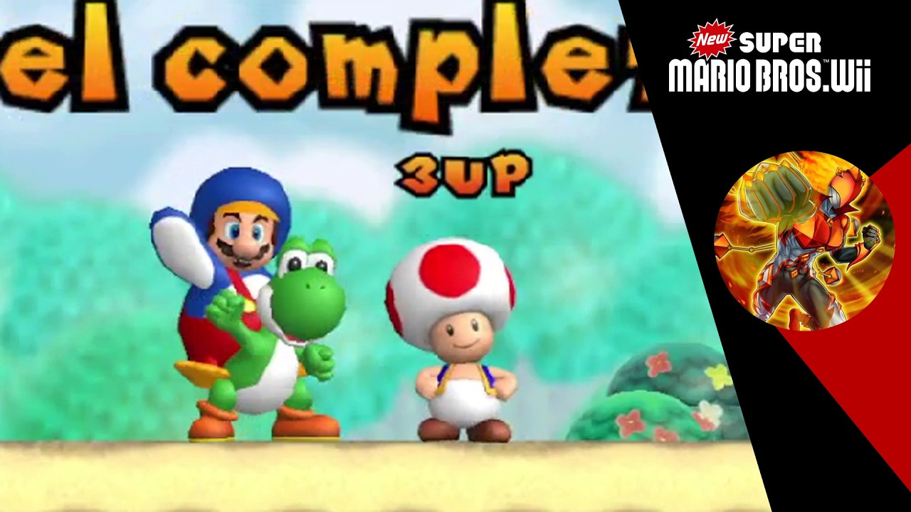 New Super Mario Bros Wii Gameplay 13 Extra (No Commentary)