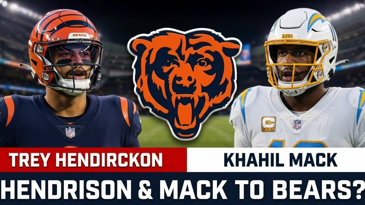 5 mint ago | BEARS JUST CRACKED THE $300M CAP! (HENDRICKSON DEAL?)
