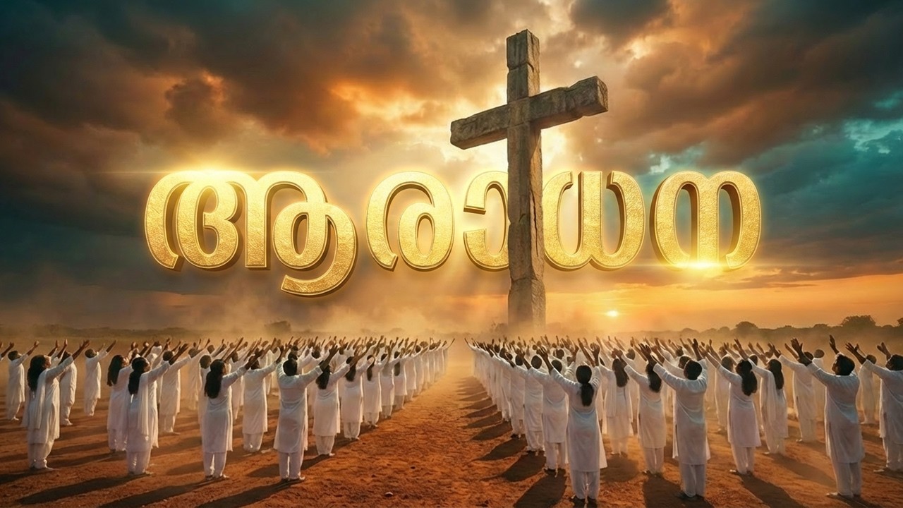 Aaraadhana::  New Malayalam Worship Song (Official Video):: David Selvam::Joseph K Kishore