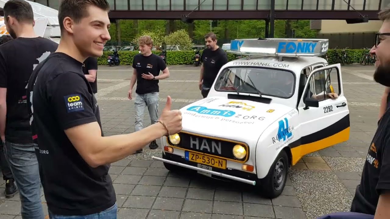 Reveal of two Renaults student team HAN 4L to join 4L Trophy 2022