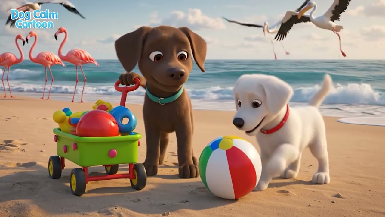 24 часа мультфильмов для собак🐾 Музыка от тревоги для собак дома | Веселое ТВ для собак