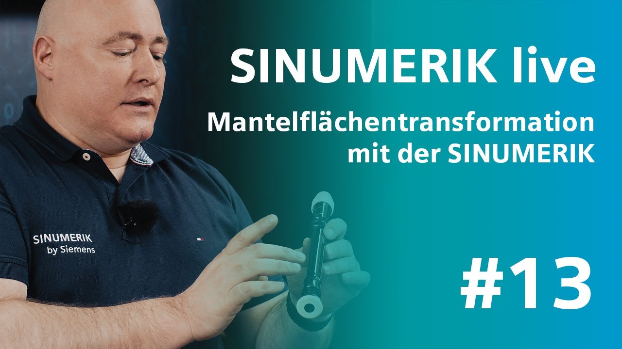 SINUMERIK live Mantelflächentransformation