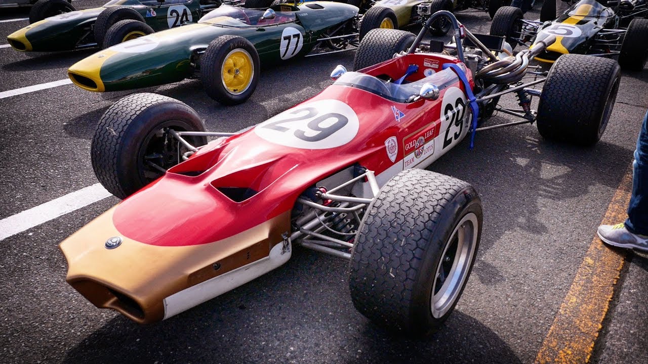 JCCA 筑波 HISTORIC FORMULA Racing Machine SOUND & RUN