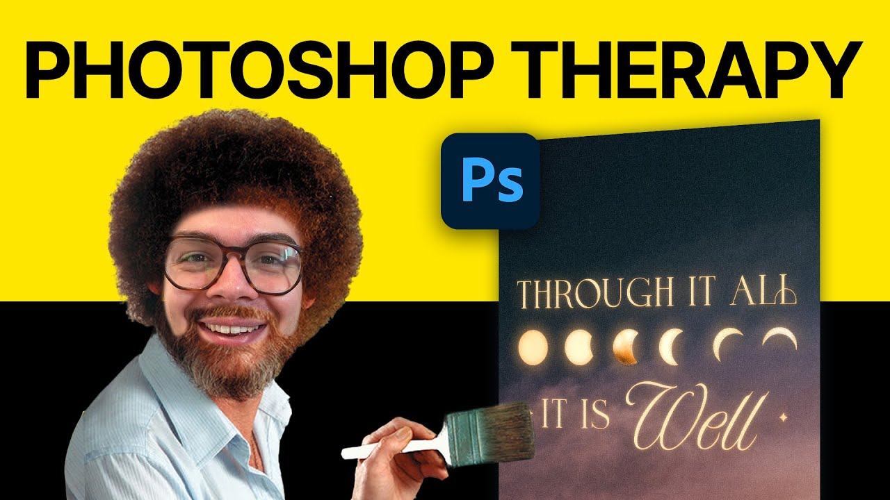 Photoshop Therapy (Real Time Graphic Design) Ep.2