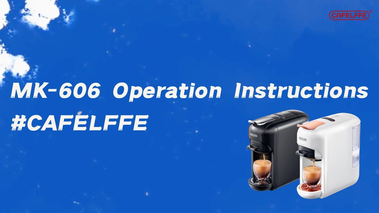 More Operation Details For CAFELFFE 5-In-1 Pop Coffee Machine MK-606 #coffee #guide #youtube