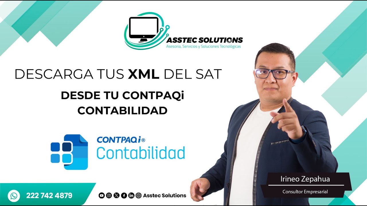 DESCARGA TUS XML DEL SAT DESDE CONTPAQi CONTABILIDAD
