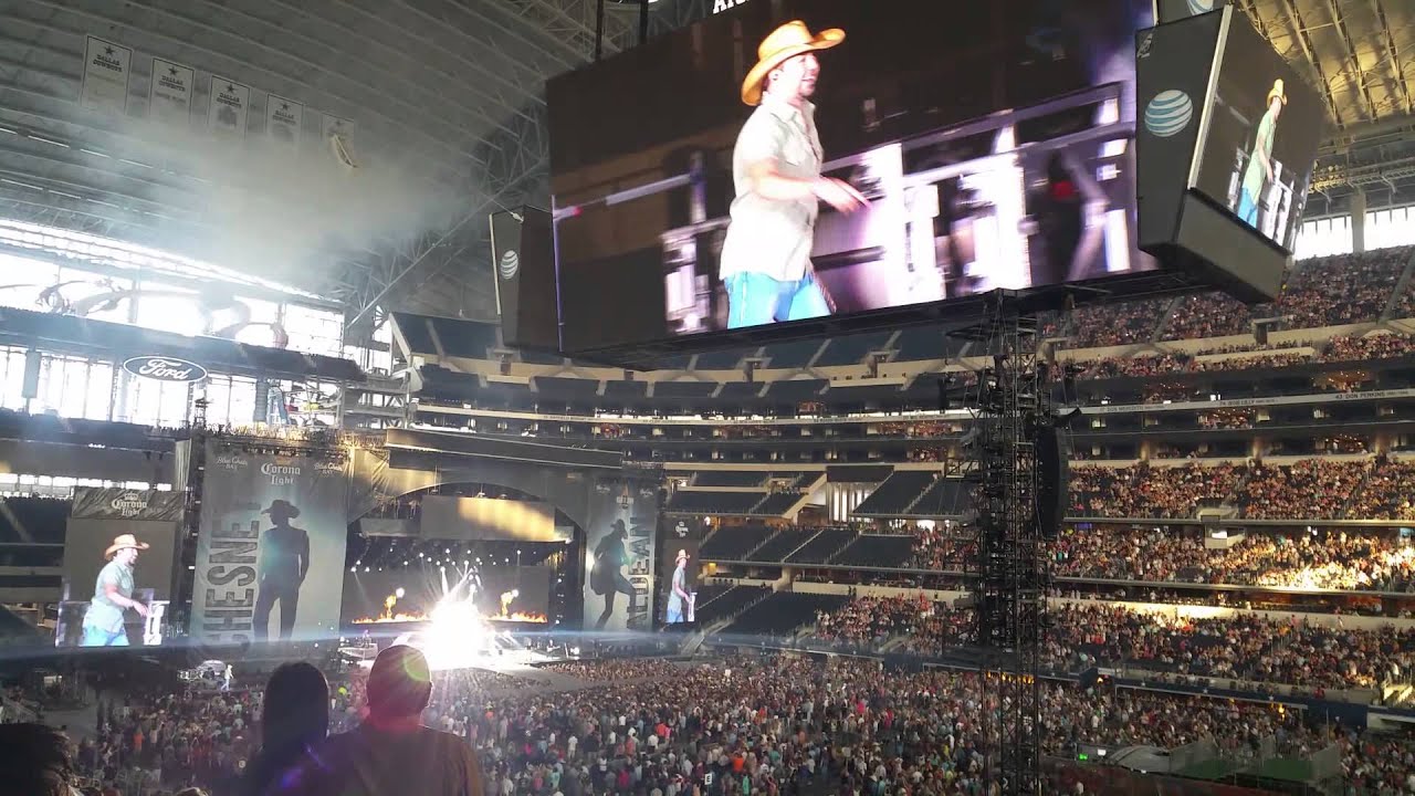Jason Aldean   Opens with Hicktown & My Kind Of Party Live From AT&T Stadium