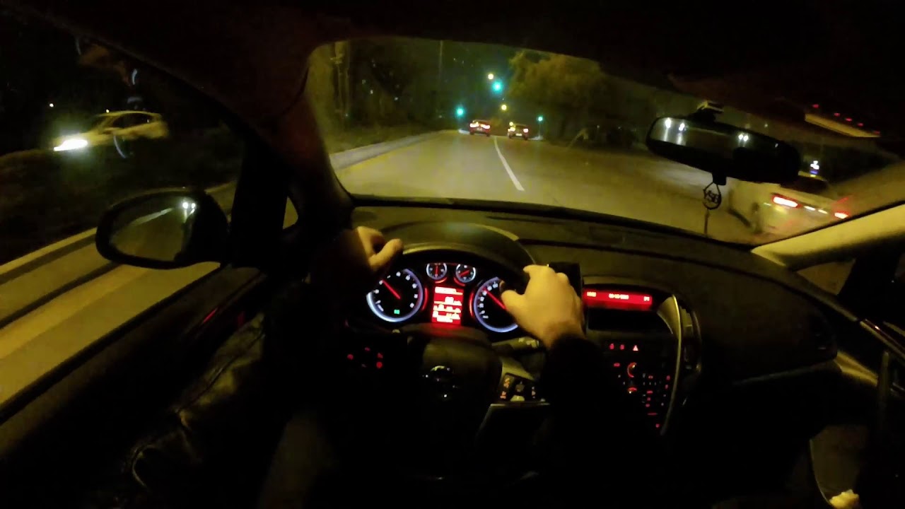 NIGHT DRIVE POV | OPEL ASTRA J 1.6 2017
