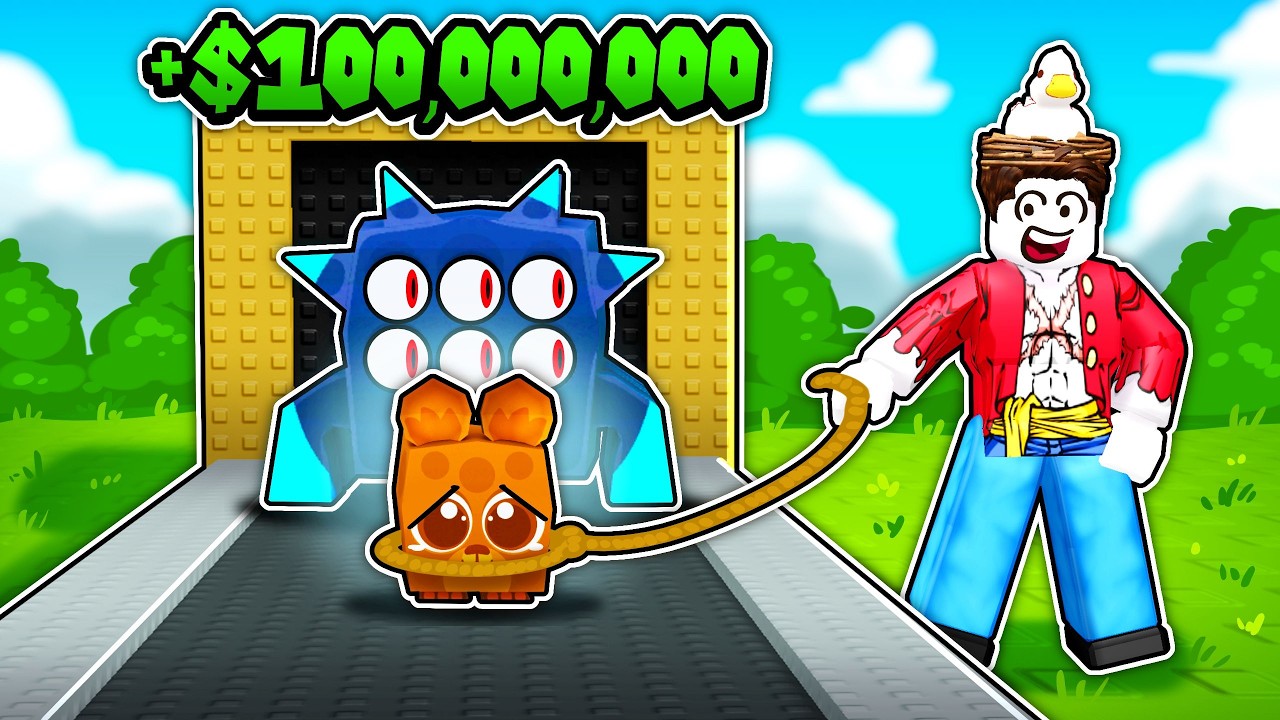 I made TRILLIONs spawning pets in my Roblox Pet Factory