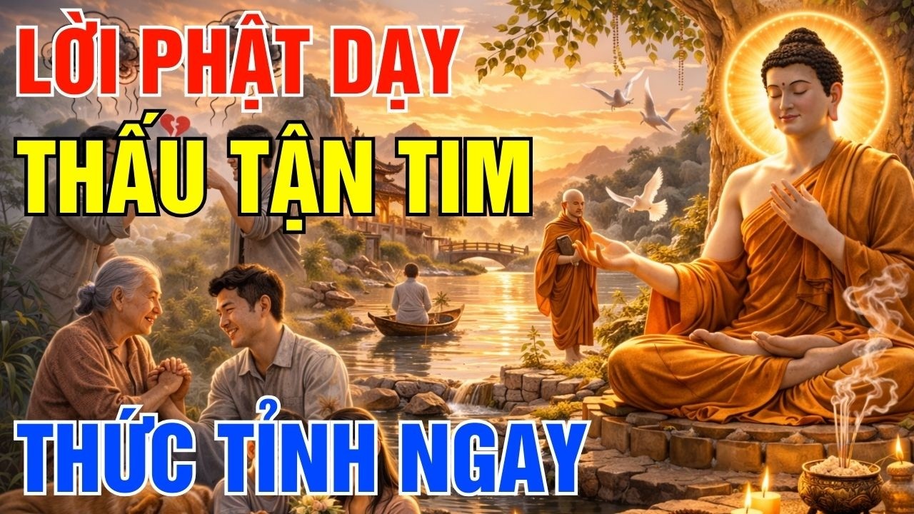 Lời Phật Dạy Thấu Tận Tim, Đừng Phí Một Kiếp Người Trong Vô Minh, Thức Tỉnh Ngay| Nương Tựa Bình An