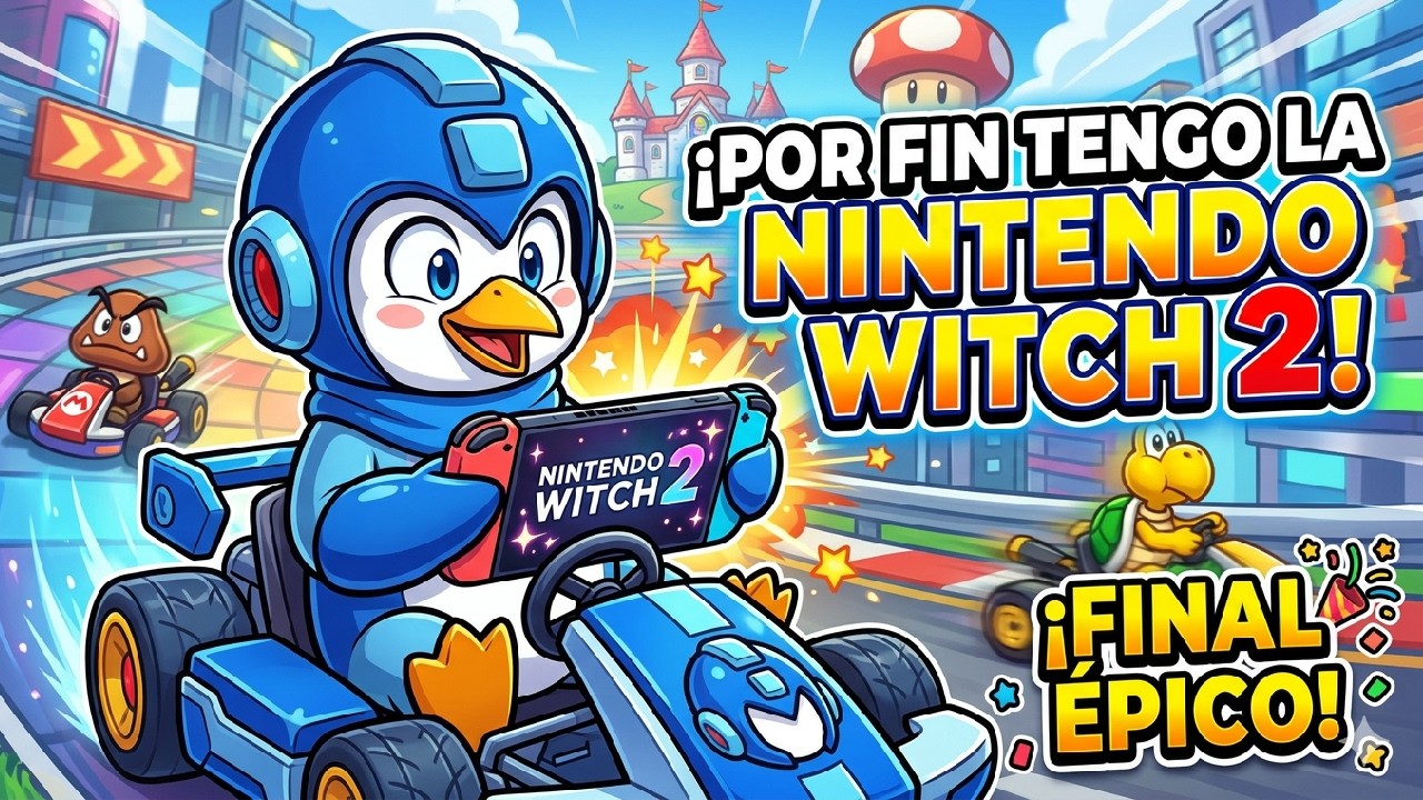 Por fin tenemos la nintendo switch 2 mario kart world