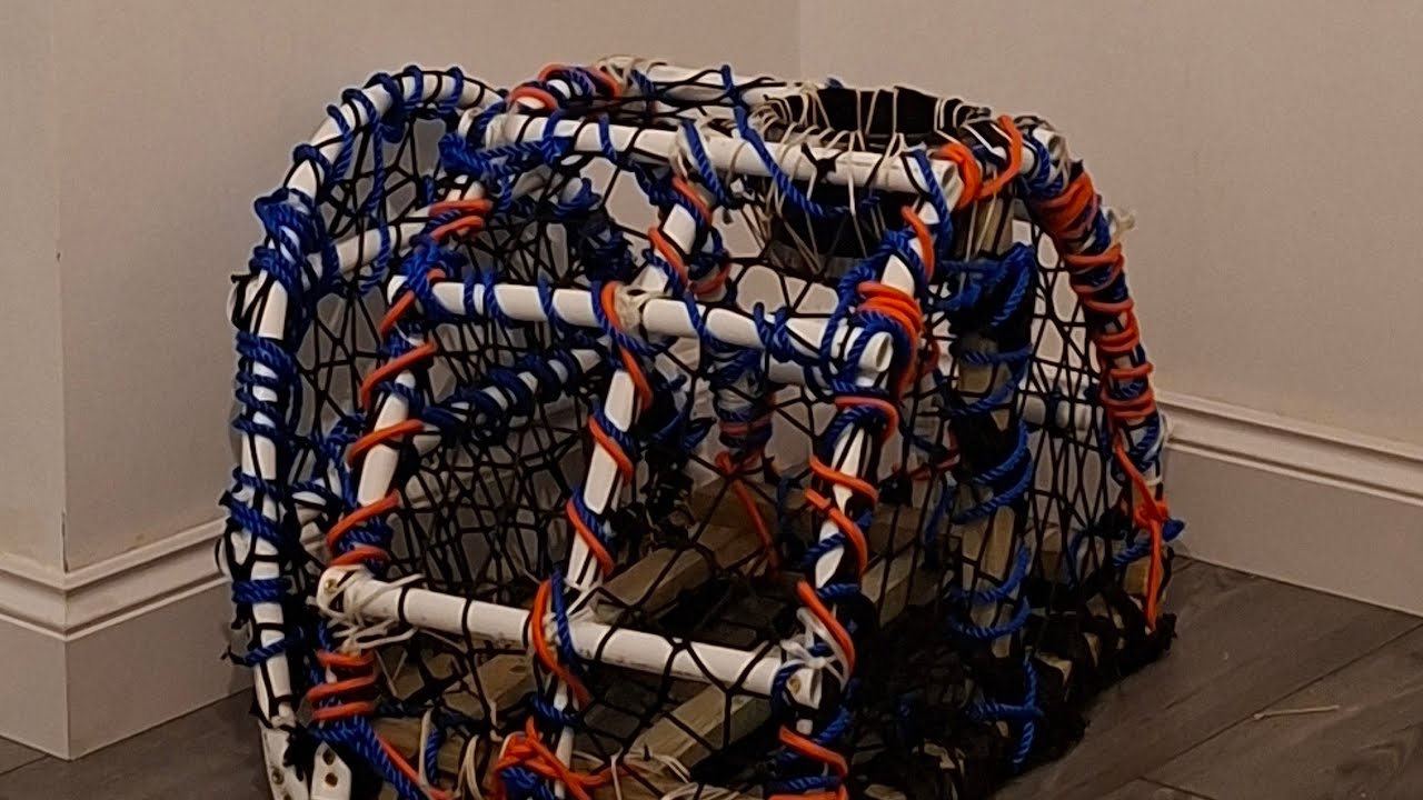 Me and my dad finished our crab pot from start to finish #seafishing #crabfishing #angler 