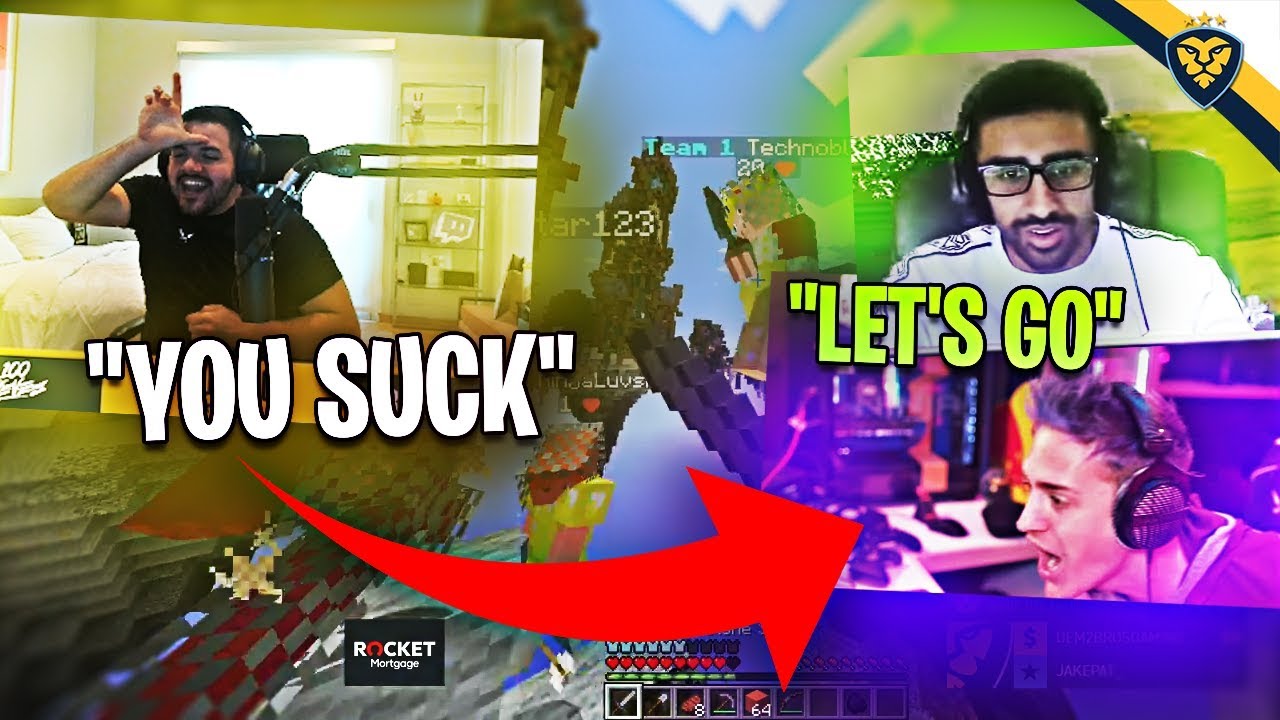 COURAGE BECOMES A TOP 5 MINECRAFT PLAYER! THEY SPAWNED 4 ENDER DRAGONS! (Minecraft)