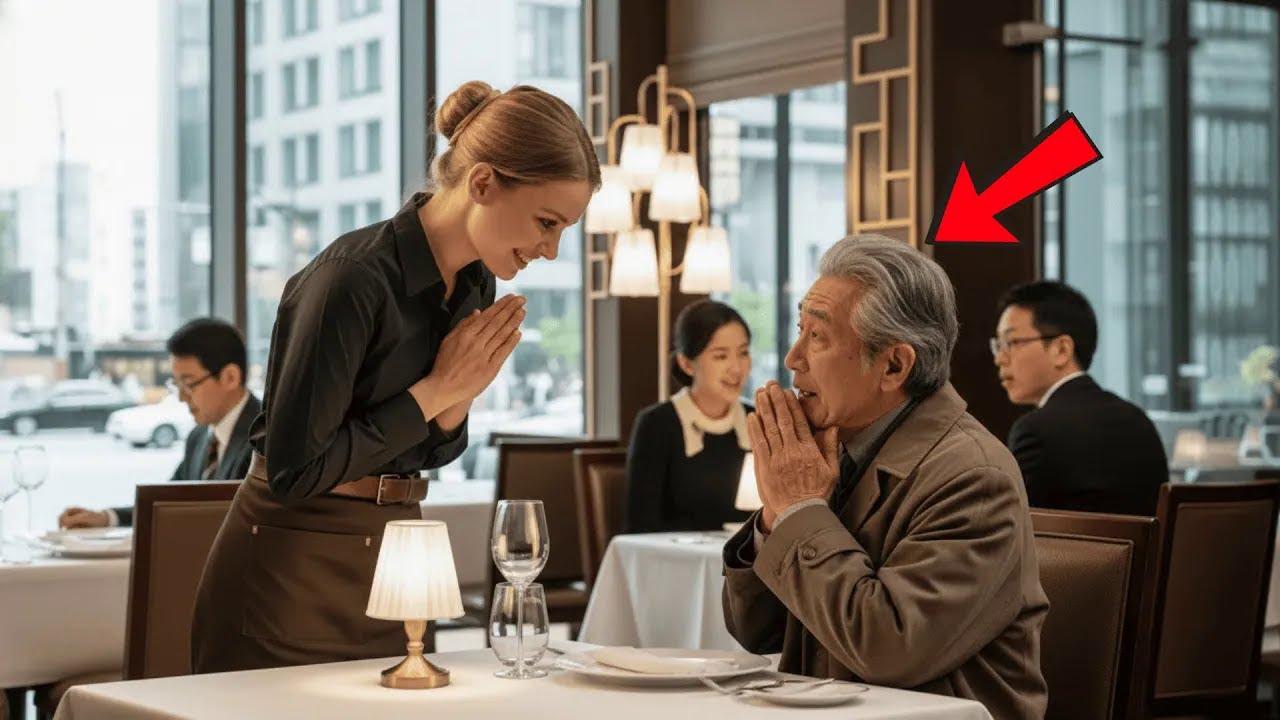 Niemand Half Dem Japanischen Milliardär — Bis Die Kellnerin Ihn Auf Japanisch Begrüßte