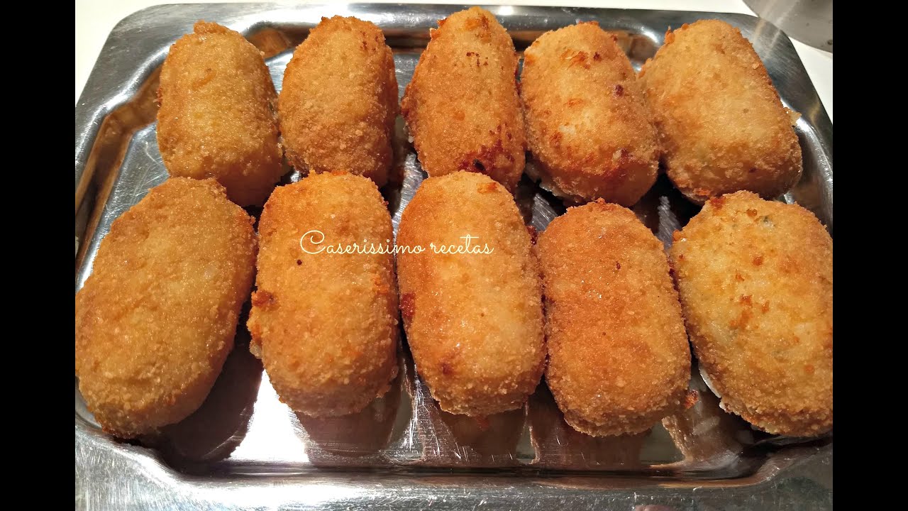 CROQUETAS DE ARROZ - CON ARROZ COCIDO - FRITAS O AL HORNO