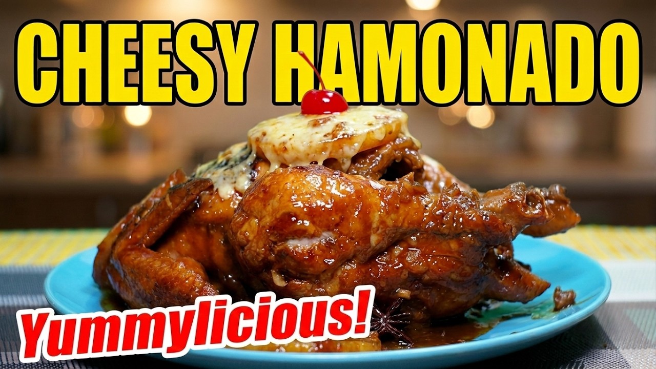 Make your Chicken Hamonado Cheesy this Christmas! I'll Teach You How to Cook in Very Simple Steps!