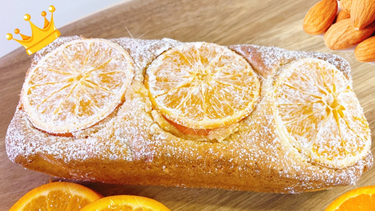 DELICIOSO Pastel de naranja y almendras