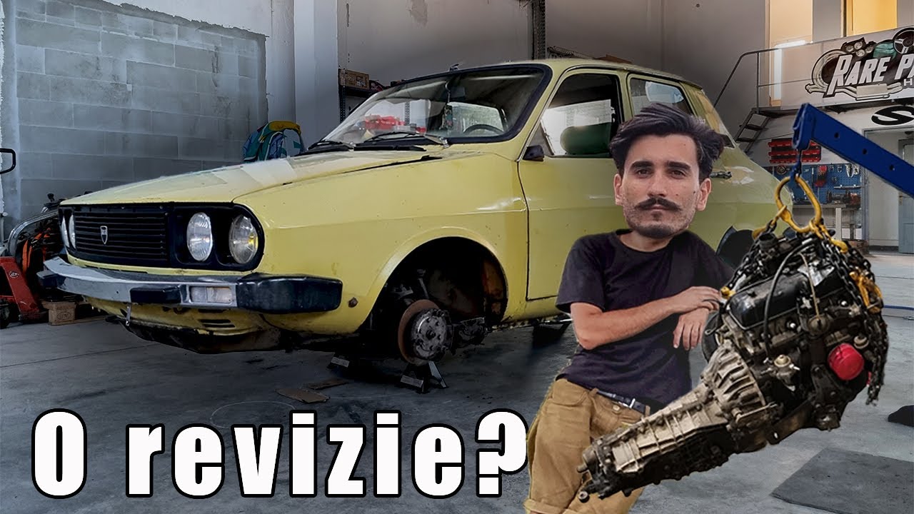 Scot motorul la Dacie pentru o revizie
