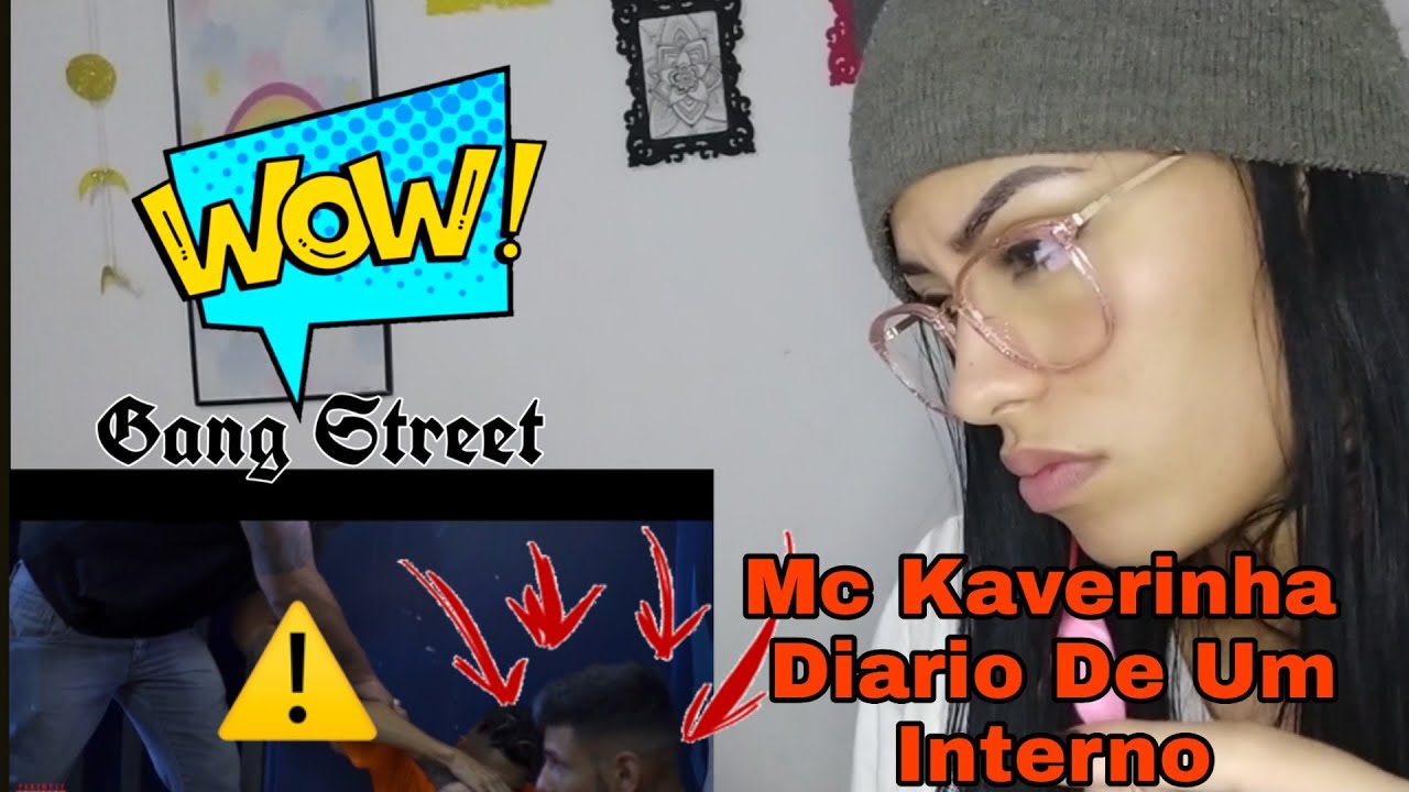 Mc Kaverinha - Diario De Um Interno react comentado