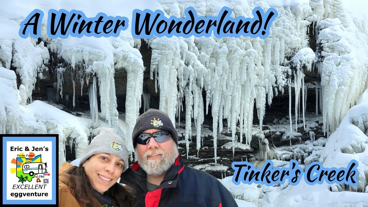 Tinkers Creek and Bridal Veil Falls in Bedford Reservation