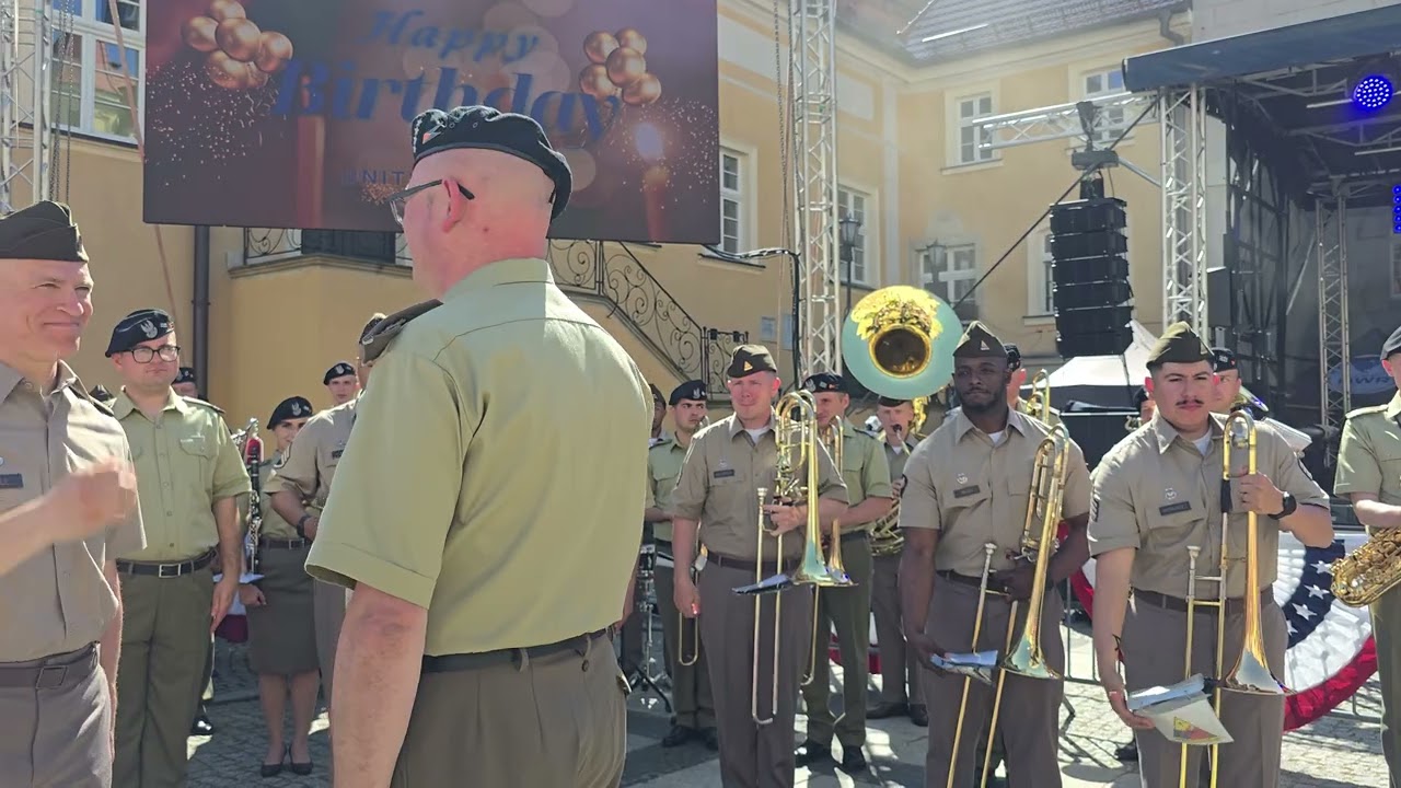 Hymny Polski i USA / The Polish and American National Anthems